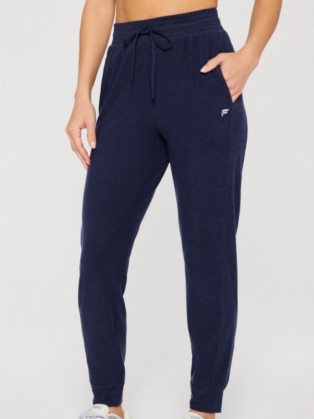 Fabletics Women's Navy Drawstring Jogger Pants